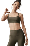 Airlift Intrigue Bra - Olive Tree - Unmatched Kicks - ALO