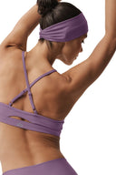 Airlift Intrigue Bra - Plum Kiss - Unmatched Kicks - ALO