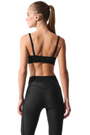 Airlift Line Up Bra Black - Unmatched Kicks - ALO