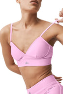 Airlift Love Language Bra Candy Heart Pink - Unmatched Kicks - ALO