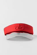 Airlift Solar Visor - Bright Red - Unmatched Kicks - alo