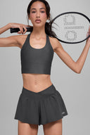 Airlift Super Sleek Bra Tank Anthracite - Unmatched Kicks - ALO