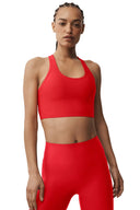 Airlift Super Sleek Bra Tank - Bright Red - Unmatched Kicks - ALO