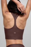 Airlift Super Sleek Bra Tank Brownstone - Unmatched Kicks - ALO