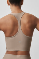 Airlift Super Sleek Bra Tank Gravel - Unmatched Kicks - ALO