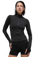 Airlift Winter Warm Radiant Full - Zip Jacket Black - Unmatched Kicks - ALO