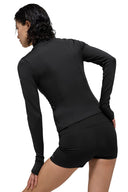 Airlift Winter Warm Radiant Full - Zip Jacket Black - Unmatched Kicks - ALO