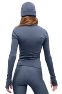 Airlift Winter Warm Radiant Full - Zip Jacket Bluestone - Unmatched Kicks - ALO