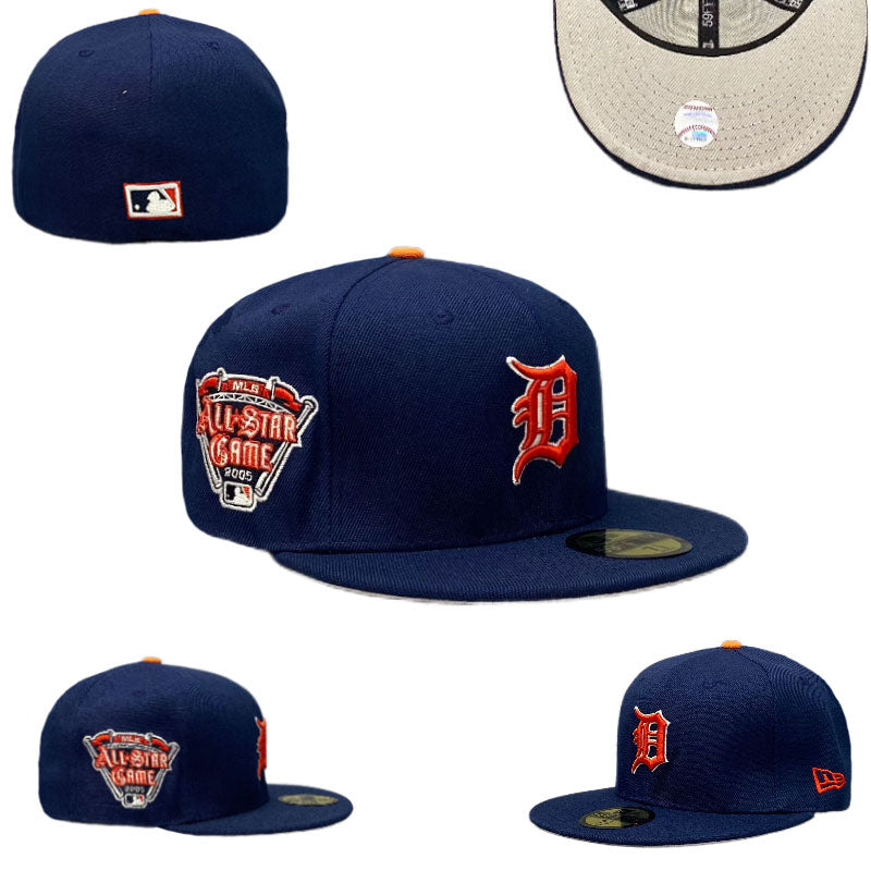 New Era Detroit Tigers Navy Sidepatch