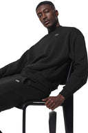 ALO Accolade Crew Neck Pullover Black - Unmatched Kicks - ALO