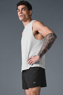 ALO Conquer Muscle Tank Athletic Heather Grey - Unmatched Kicks - ALO