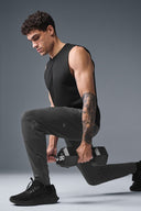 ALO Conquer Muscle Tank Black - Unmatched Kicks - ALO