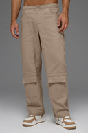 ALO Cotton Canvas Carpenter Pant Gravel - Unmatched Kicks - ALO