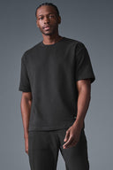ALO Double Take Short Sleeve Black - Unmatched Kicks - ALO