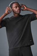 ALO Double Take Short Sleeve Black - Unmatched Kicks - ALO