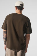 ALO Double Take Short Sleeve Espresso - Unmatched Kicks - ALO