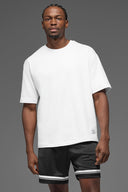 ALO Double Take Short Sleeve White - Unmatched Kicks - ALO