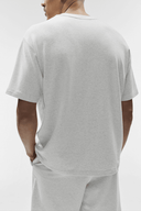 ALO Double Take Short Sleeve White Heather - Unmatched Kicks-ALO