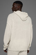 ALO New Class Cashmere Hoodie Bone Heather - Unmatched Kicks - ALO