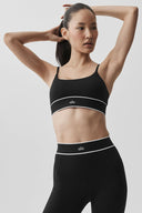 ALO Softsculpt Amp It Up Bra Black - Unmatched Kicks-ALO
