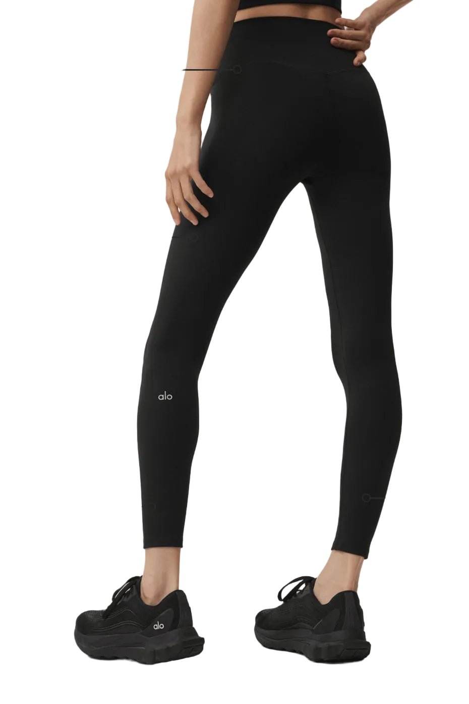 ALO Softsculpt High-Waist 7/8 Legging - Black – Unmatched Kicks