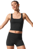 ALO Softsculpt Tank Black - Unmatched Kicks - ALO