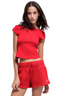 Alosoft Back For More Tee - Bright Red - Unmatched Kicks - ALO