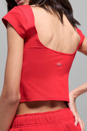 Alosoft Back For More Tee - Bright Red - Unmatched Kicks - ALO