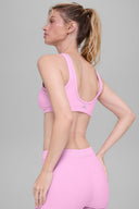 Alosoft Center Stage Bra - Candy Heart Pink - Unmatched Kicks - Women:Bras