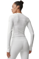 Alosoft Recharge Jacket - White - Unmatched Kicks - ALO