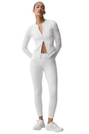 Alosoft Recharge Jacket - White - Unmatched Kicks - ALO