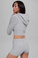 Alosoft Sincere Fitted Jacket - Athletic Heather Grey - Unmatched Kicks - ALO