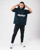 Alpha Layered Hoodie - Dark Cyan - Unmatched Kicks - Alphalete