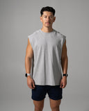 Alpha Tank - Med Heather Grey - Unmatched Kicks - Alphalete