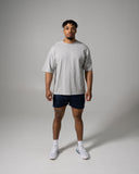 Alpha Tee - Med Heather Grey - Unmatched Kicks - Alphalete
