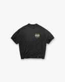 Angel Border T-Shirt - Stained Black - Unmatched Kicks - REPRESENT