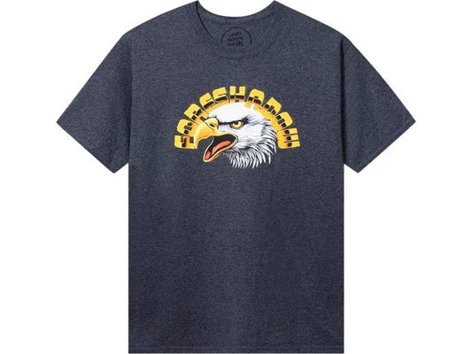 FORESHADOW TEE-DARK HEATHER GREY