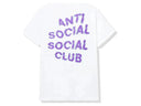 Anti social social club Maniac Tee White - Unmatched Kicks - Anti Social Social Club