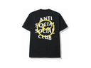 Anti social social club Yellow Fragment Tee - Unmatched Kicks - Anti Social Social Club