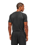 Apex Seamless T-Shirt slim fit Black/Dark Grey - Unmatched Kicks - GYMSHARK
