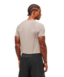 Apex Seamless T-Shirt slim fit Mushroom Grey/Pitch Grey - Unmatched Kicks - GYMSHARK