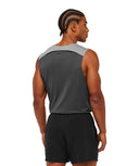 Arrival Contrast Tank regular fit Smokey Grey / Onyx Grey - Unmatched Kicks - GYMSHARK