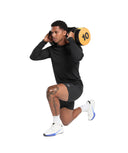 Arrival Long Sleeve T-Shirt slim fit Black - Unmatched Kicks - GYMSHARK