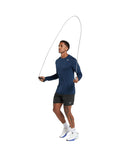 Arrival Long Sleeve T-Shirt slim fit Navy - Unmatched Kicks - GYMSHARK