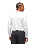 Arrival Long Sleeve T-Shirt slim fit White - Unmatched Kicks - GYMSHARK