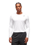 Arrival Long Sleeve T-Shirt slim fit White - Unmatched Kicks - GYMSHARK