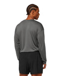 Arrival Oversized Long Sleeve T-Shirt oversized fit Silhouette Grey - Unmatched Kicks - GYMSHARK