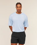 Arrival Oversized T-Shirt oversized fit Chilled Blue - Unmatched Kicks - GYMSHARK