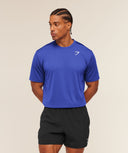 Arrival T-Shirt regular Force Blue - Unmatched Kicks - GYMSHARK