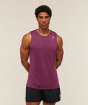 Arrival Tank slim fit Strength Pink - Unmatched Kicks-GYMSHARK